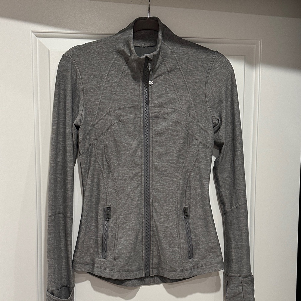 Lululemon Define Jacket size 6 grey
